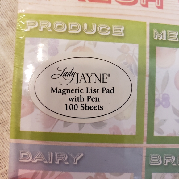 NWT LADY JAYNE magnetic notepads lists - Picture 3 of 7